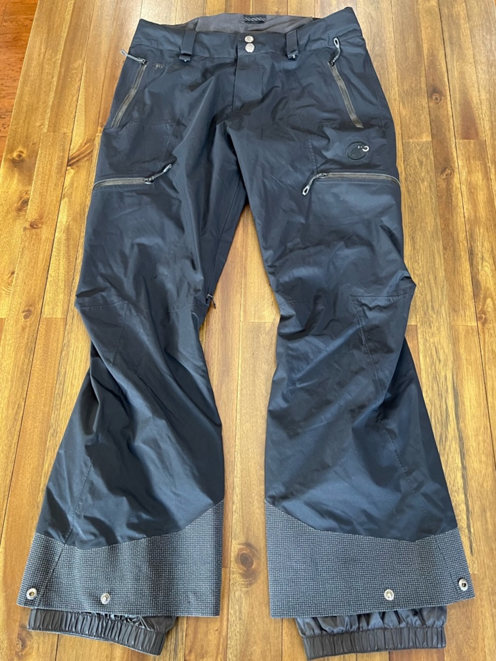 Mammut Men's Black Waterproof Ski Pants